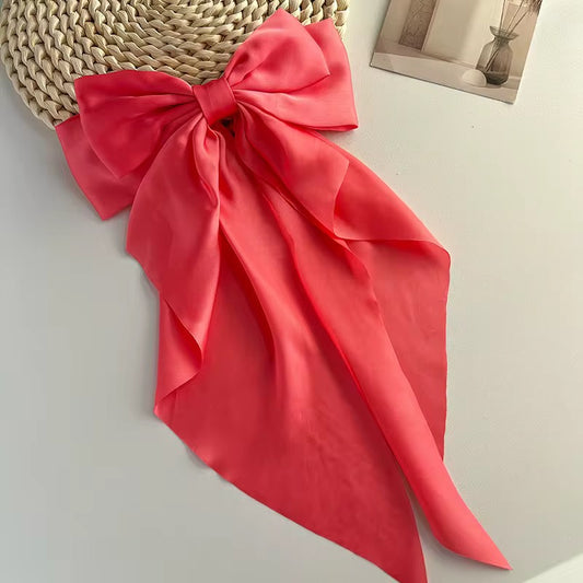 Solid Color Hair Bow