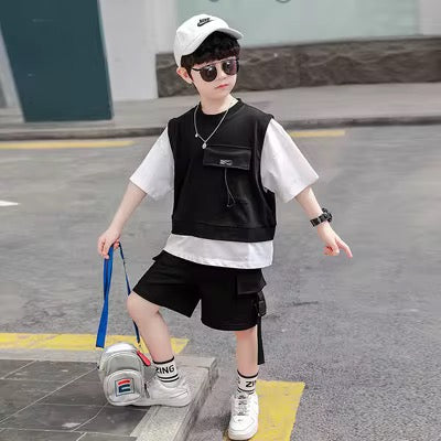 شورت اولاد بدلة الصيف جديد الأولاد