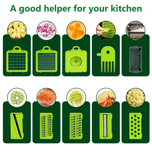 قطاعة خضروات وفواكه الواح ومعدات التقطيع