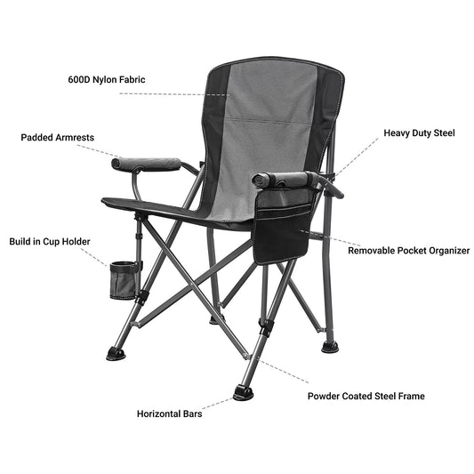 كرسي تخييم قابل للطي - folding camping chair