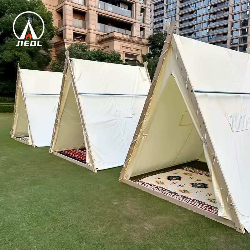 Luxury Eco-friendly Entry Camping Tent for Couples and Family for Safari Hotel Desert Camping Tent