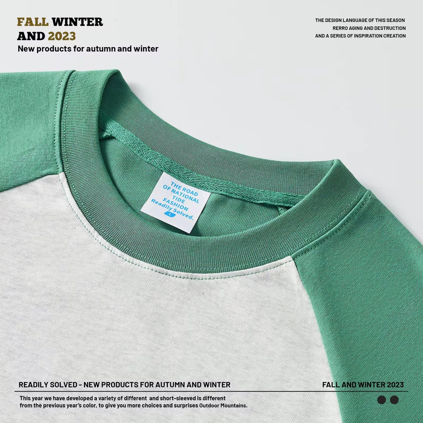 Men and women with long sleeves