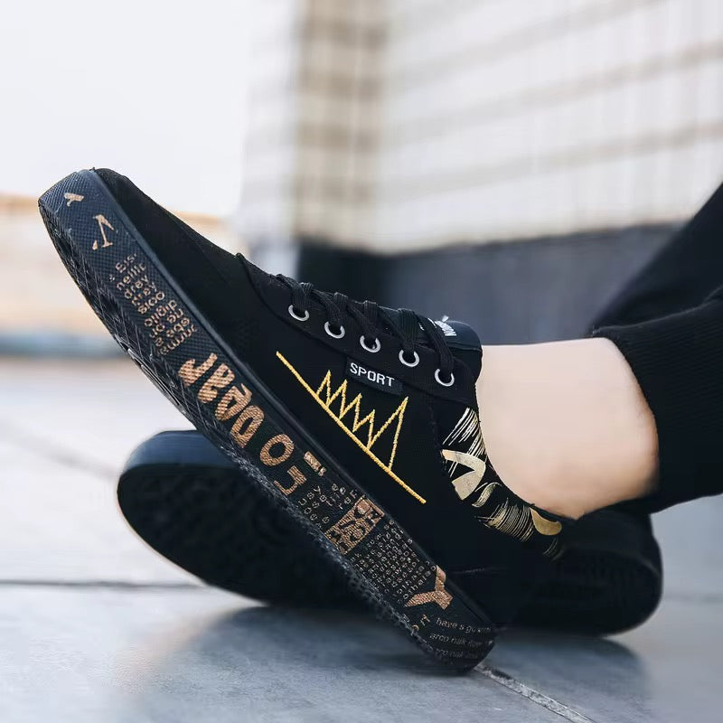 New men's canvas shoes