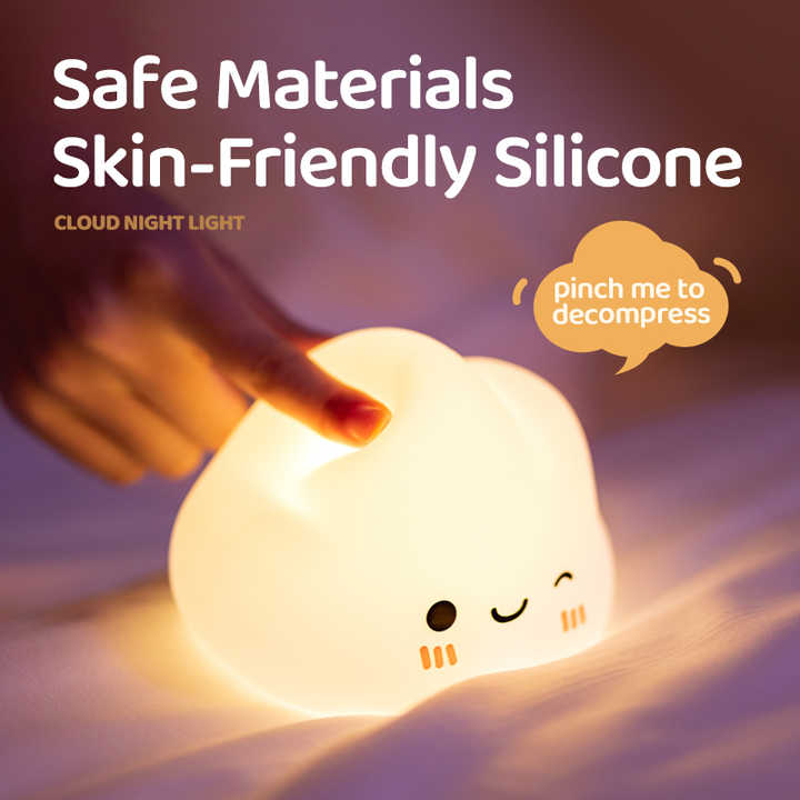 silicone cloud lamp