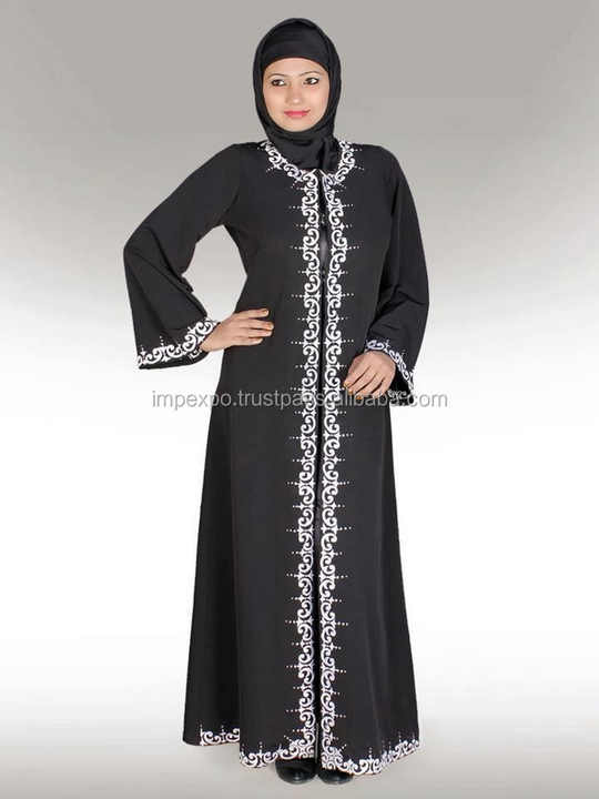 Embroidery Abaya-عباية مطرزة