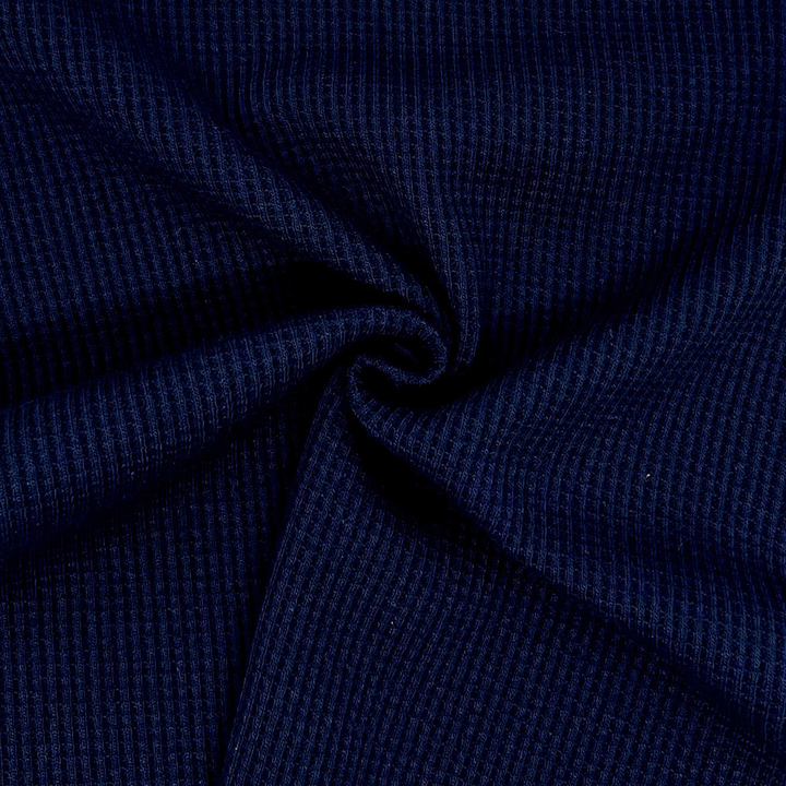 Dye Waffle Fabric with Wicking Finishتصميم عصري 65% بوليستر 35% قطن