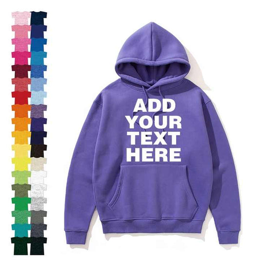 بلوفر رجالي عصري كبير الحجم مطبوع حسب الطلب مصنوع من القطن بنسبة 100%