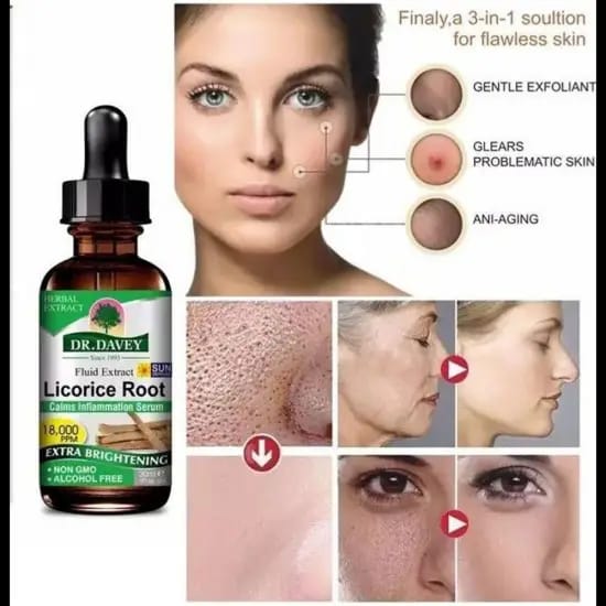 بوتيك ام ريناد \ سيروم عرق السوس من دكتور ديفي