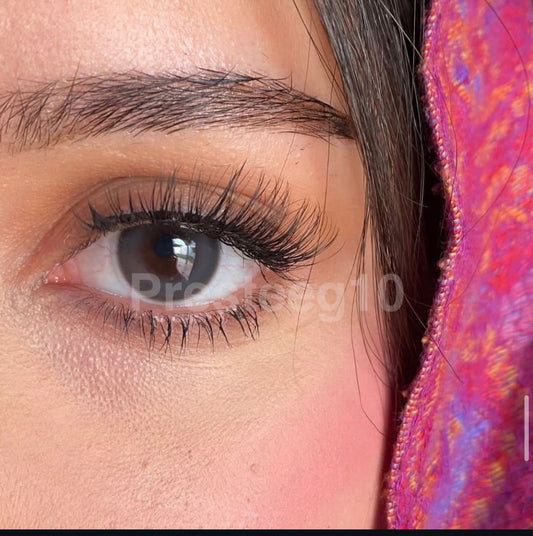 meem lenses\ Mood gray عدسه