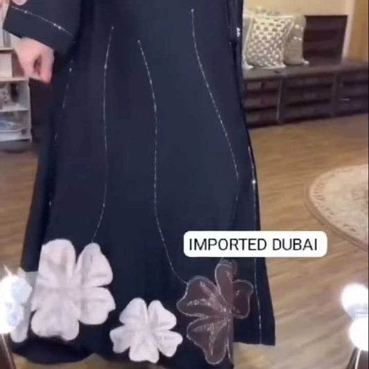 عباية سودا انيقة