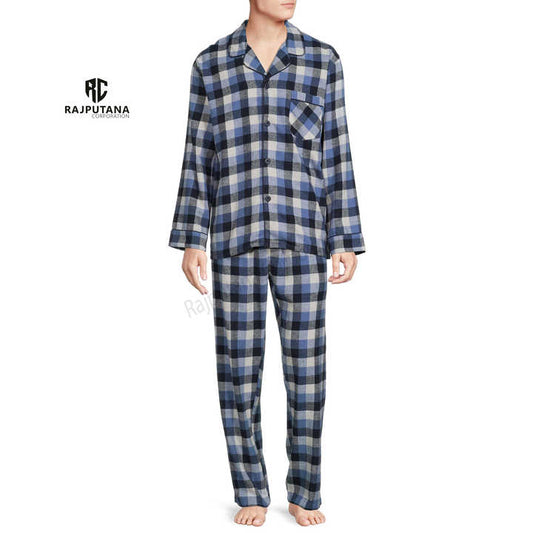 Men's Flannel Sleepwear Set | Premium 