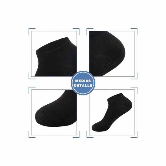 12 زوجًا من جوارب الكاحل الصيفية غير الرسمية . 12 Pairs Men's Casual Summer Ankle Socks Comfortable