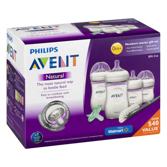 Philips Avent Natural BPA-Free Newborn Baby Bottle 