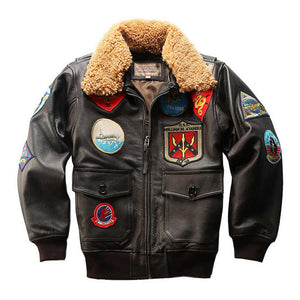 Women's genuine leather jacket 