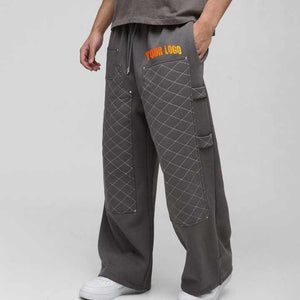 Men's Custom Wide Leg Straight Joggers 