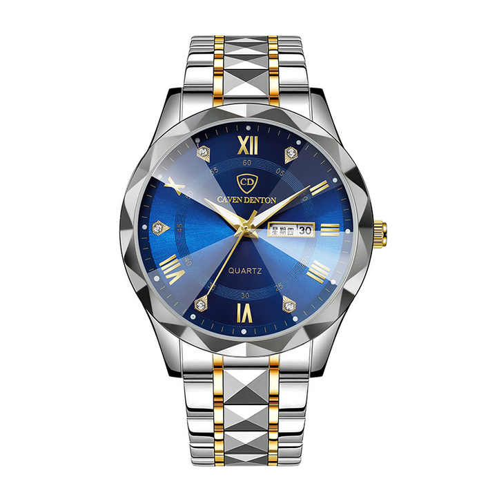 Luxury men's watches waterproof luminous calendar 