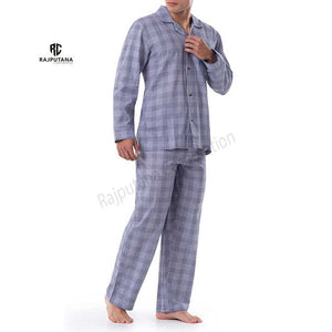 Men's Flannel Sleepwear Set | 100% 