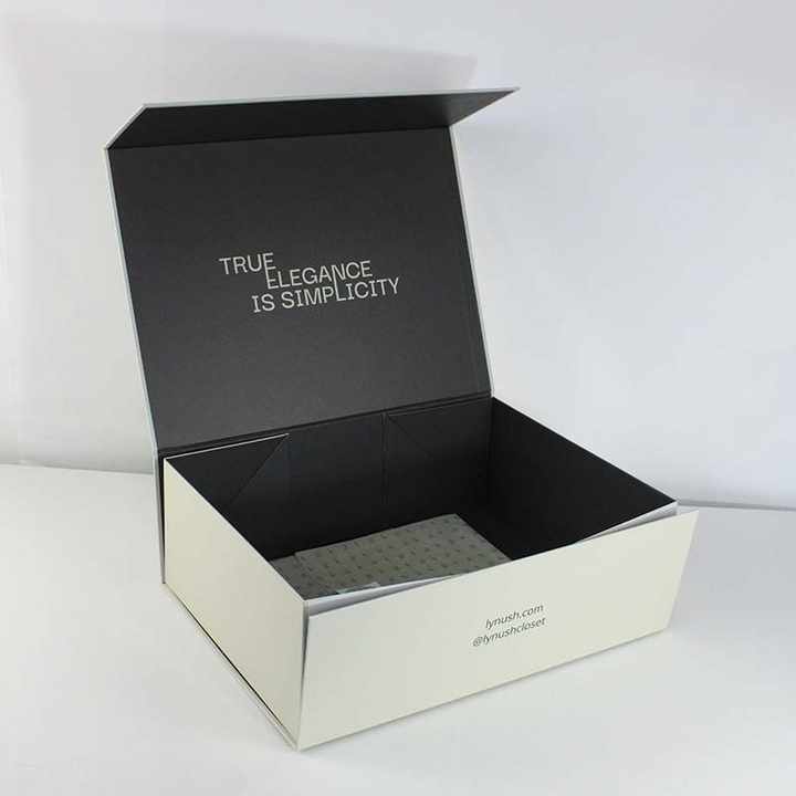 Recyclable Hard Cardboard Gift Box Packaging Box 