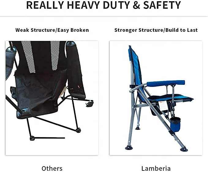WOQI Basics Portable Folding Camping Chair. 