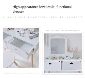 wooden dressing table for children 
