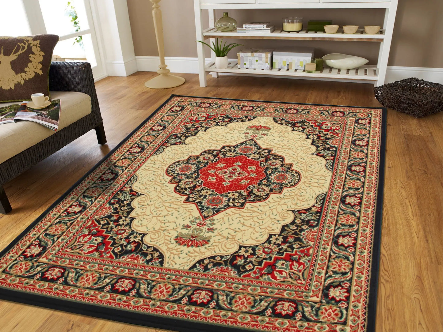 سجاد فارسي فاخر كبير الحجم