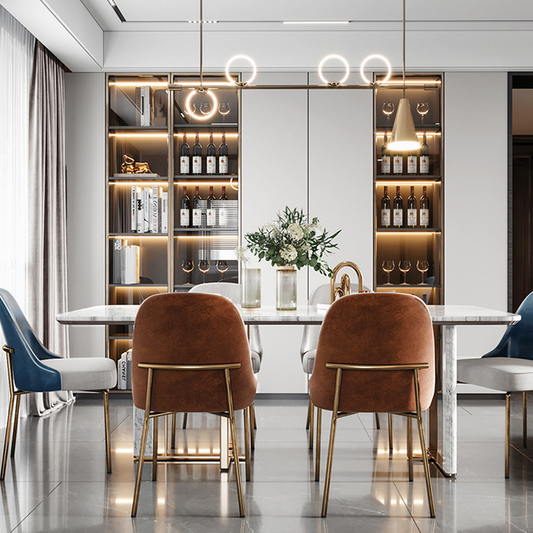 Wine Cabinet Suitable for Living Roomبيع المصنع مباشرة تصميم عرض غرفة المعيشة