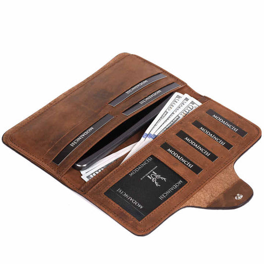 محفظة رجالية طويلة