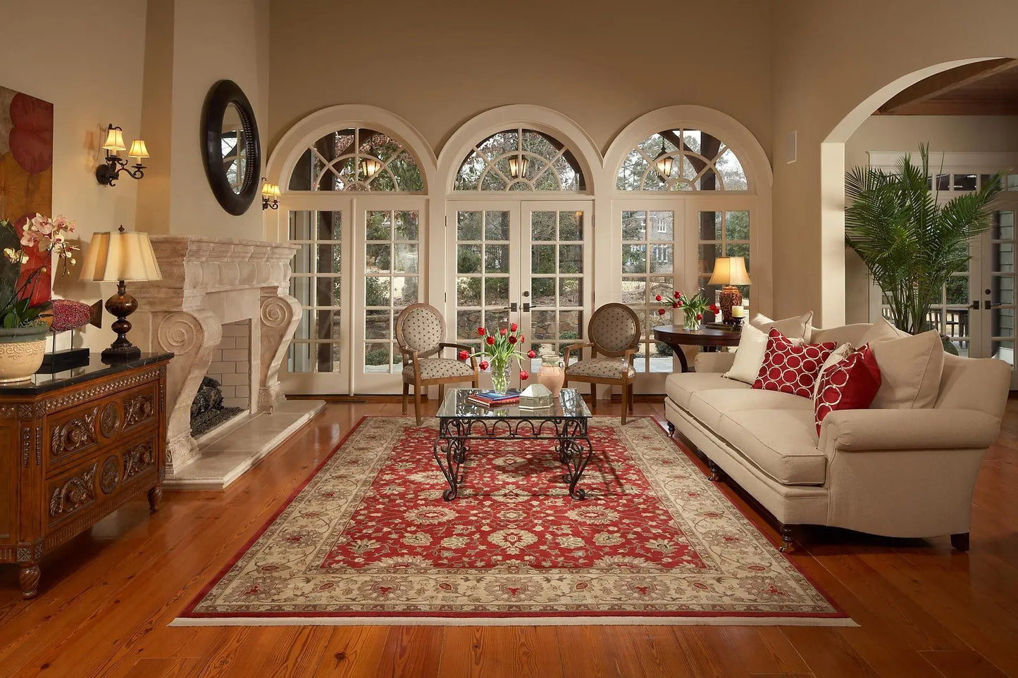 سجاد فارسي فاخر كبير الحجم