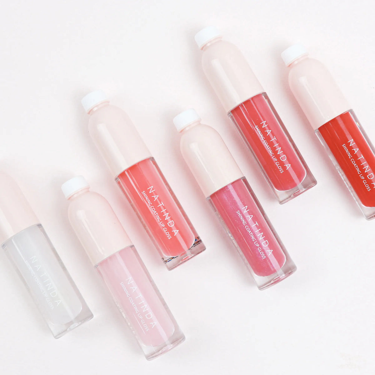 Shining Coating Lip Gloss Volumizing Glitter Lip Gloss Vegan Waterproof 