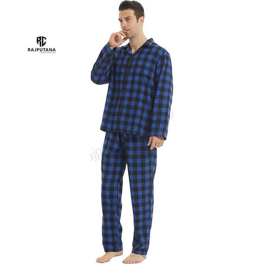 Men's 2-Piece Premium Flannel Sleepwear Set 