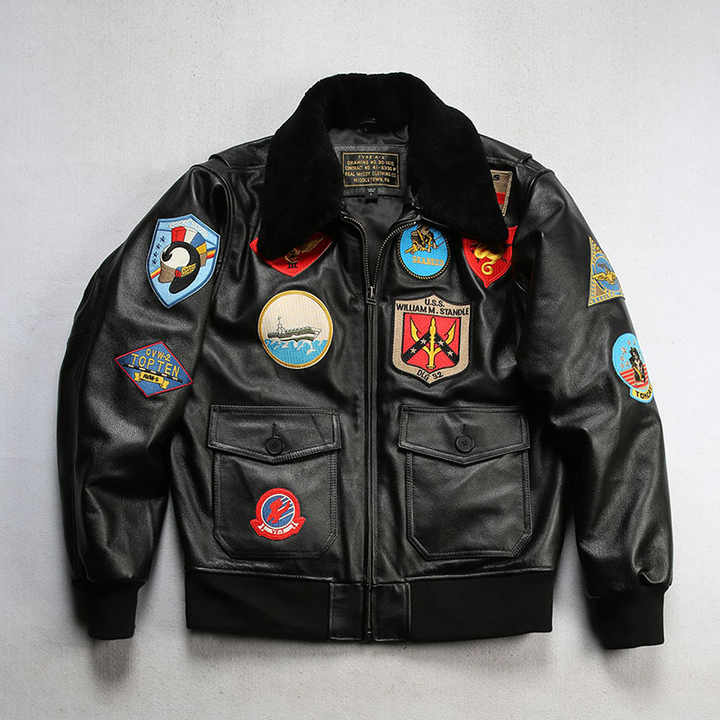 Women's genuine leather jacket 