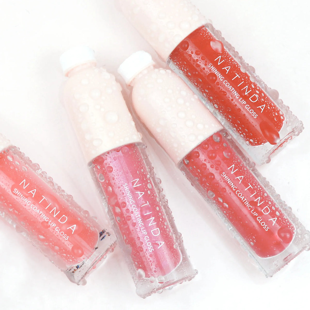 Shining Coating Lip Gloss Volumizing Glitter Lip Gloss Vegan Waterproof 