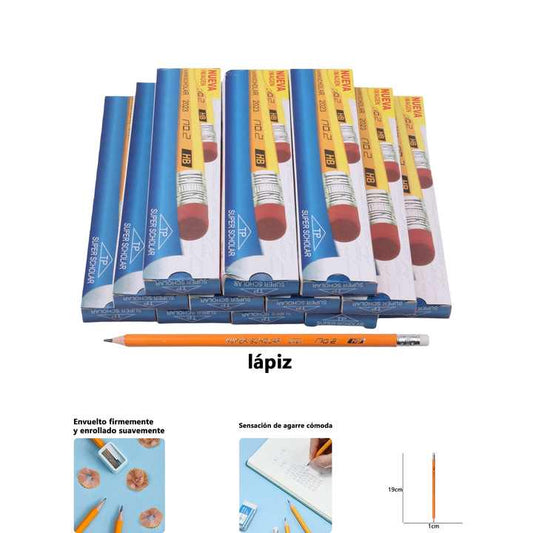 Pencils 12pcs Writing Tools Stationery-مجموعة أقلام رصاص