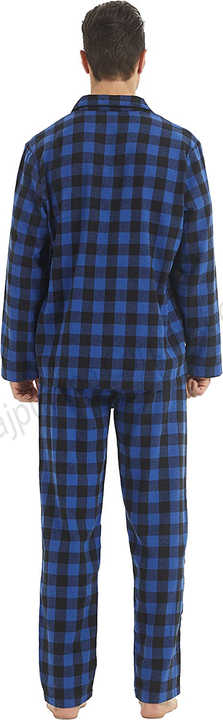 Men's 2-Piece Premium Flannel Sleepwear Set 