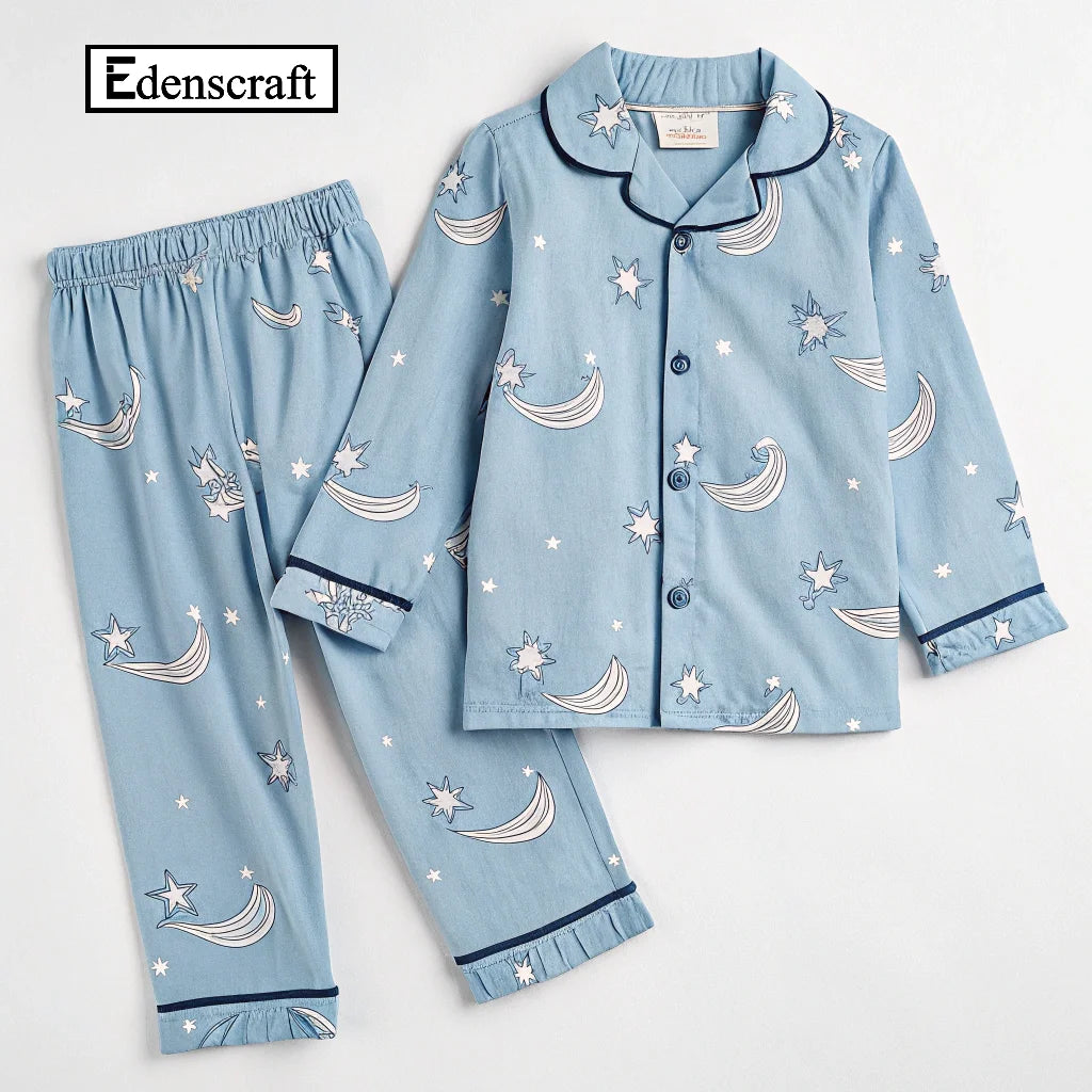 Cute cotton pajamas for girls 