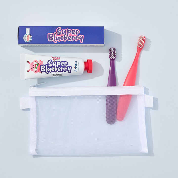 لوازم ومنتجات الأطفال فرشاة أسنان بريستيك إرجو الخطوة 2 Pthalates بمقبض مريح وخطوة بخطوة Baby Supplies & Products Pristiq Ergo Step 2 Pthalates Toothbrush with Comfort Grip and Step-by-Step