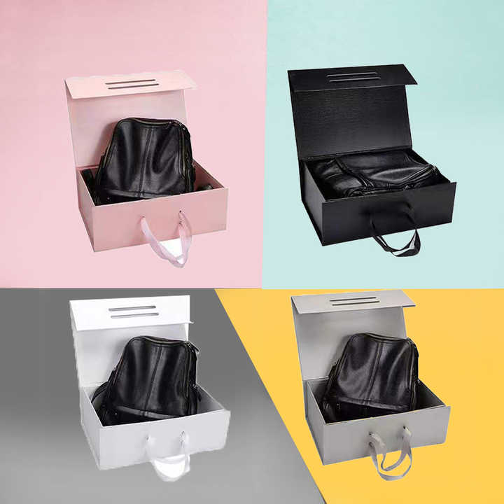 Desgin فاخر مصنوع يدويًا قلاب . Recyclable Hard Cardboard Gift Box