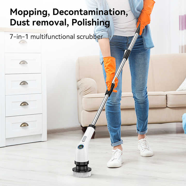 Electric Bathroom Cleaning Brush Bathroom Accessories 