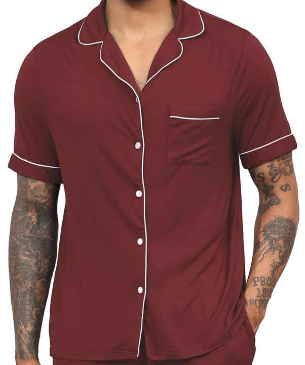 Men's Summer Casual Breathable Wrestling Suit 