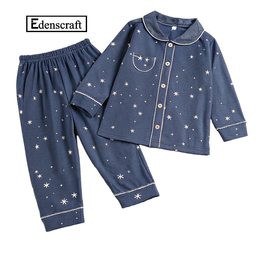 Cute cotton pajamas for girls 