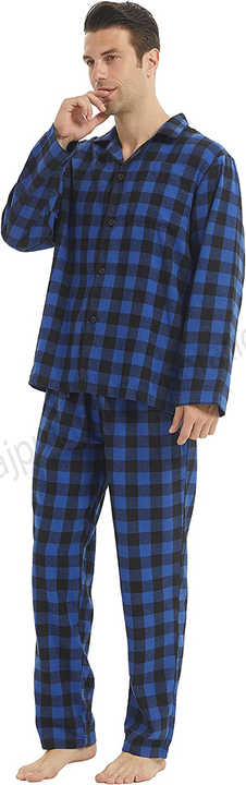 Men's 2-Piece Premium Flannel Sleepwear Set 