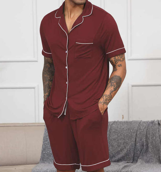 Men's Summer Casual Breathable Wrestling Suit 