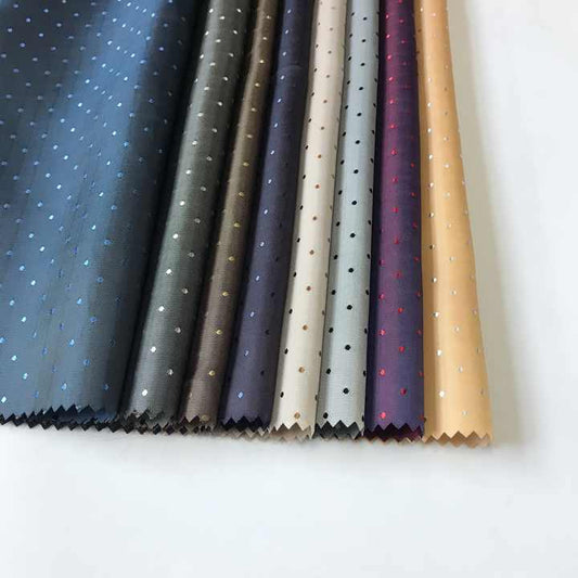 acquard Fabric- قماش جاكار منقط ببطانة