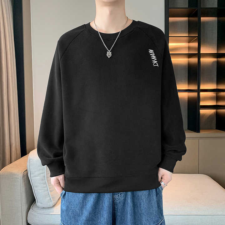 Men's Oversized Pullover -سويت شيرت