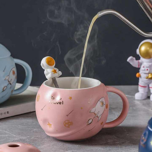 Creative Design Interstellar Planet Colors-كوب شاي وقهوة