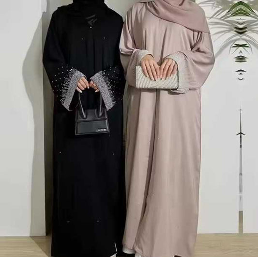 Luxurious colorful abaya 