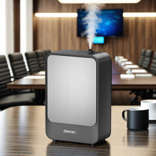 Derma 400ml Battery Operated Home Fragrance Diffuser, Waterless Aromatherapy Machine for Essential Oils 