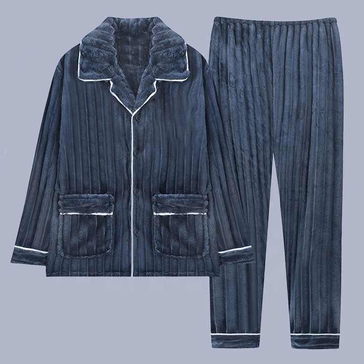 New Style Polyester Coral Fleece Men's Suit 