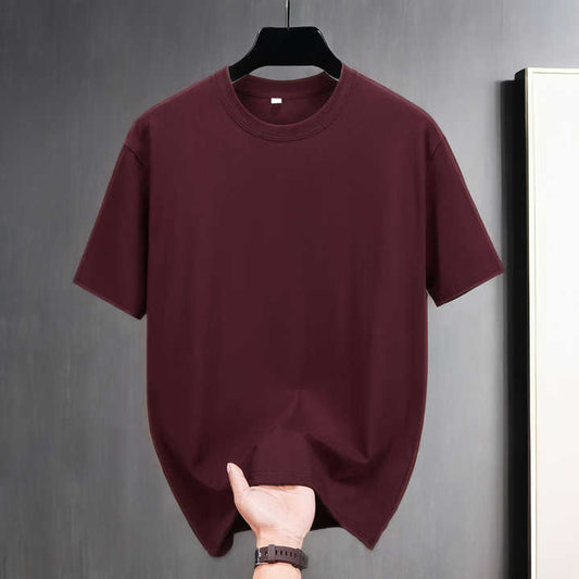 High quality 220gsm heavyweight men's T-shirt printing. 