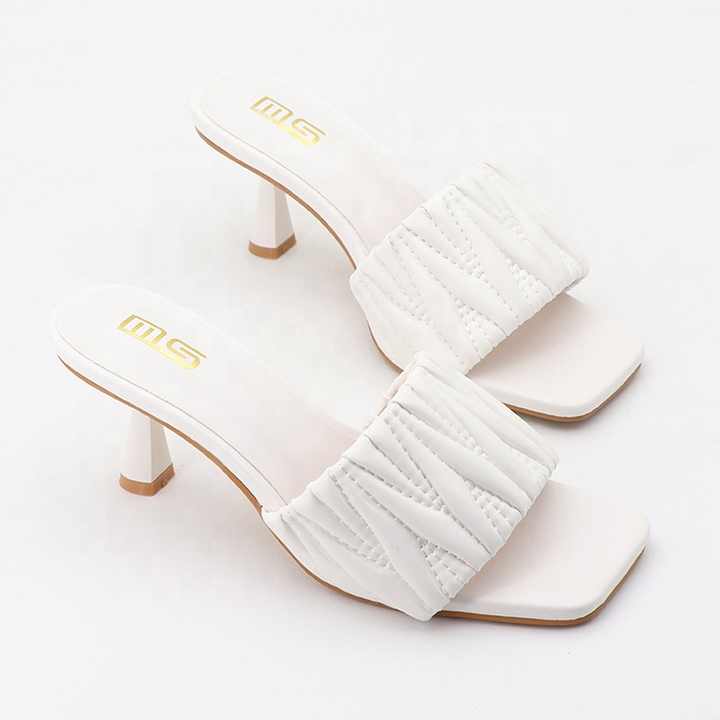 Classic women's solid rubber heel 